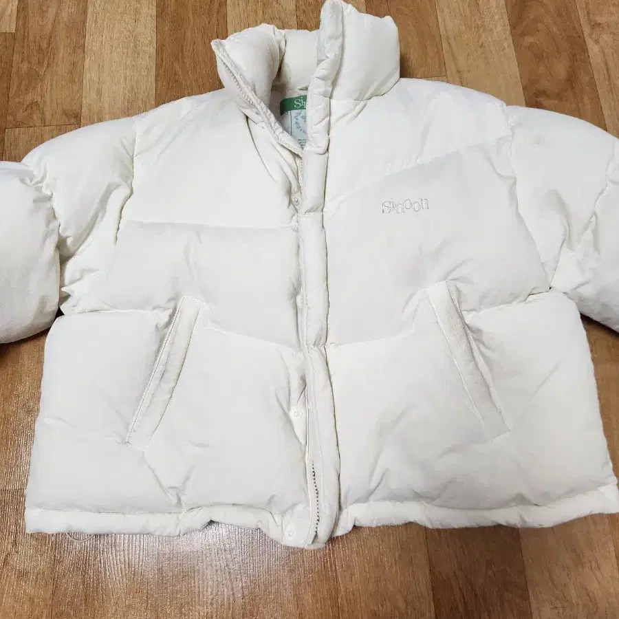 시눈 패딩 푸퍼 자켓 puffer jaket 아이보리