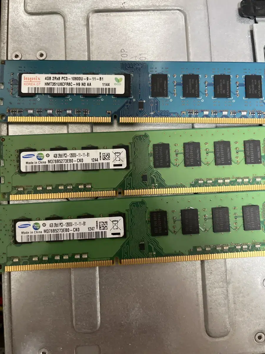 삼성, 하이닉스 ddr3 4g