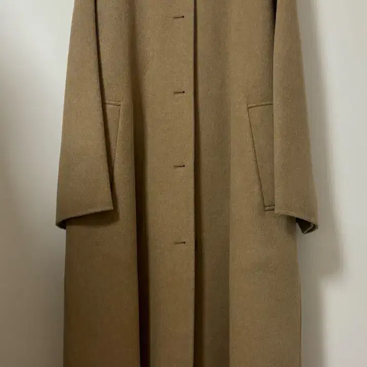 링서울 handmade wool trench coat-camel