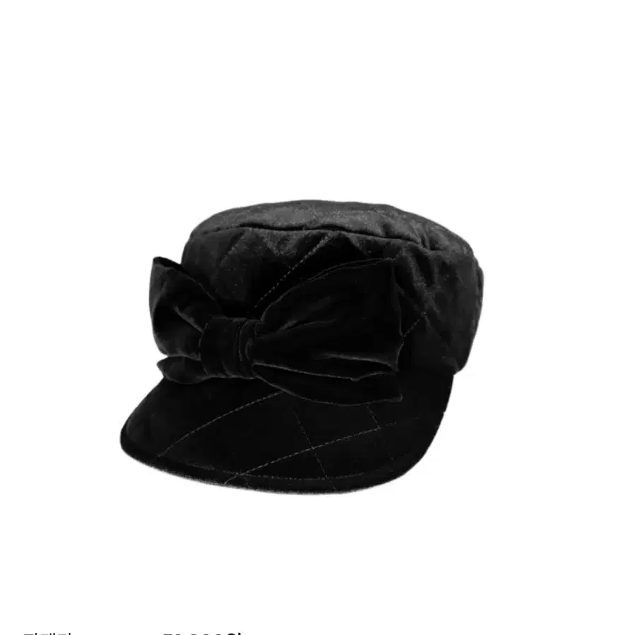 [EDITBOUTIQUE] Black Velvet Hat