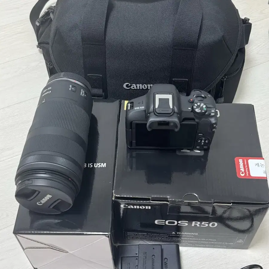 캐논 eos R50+캐논 rf100-400 알백사 일괄 판매