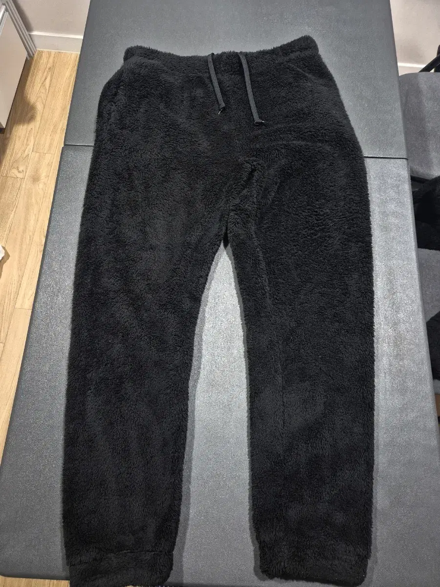 NAVERFOODS Sherpa Jogger Pants Black