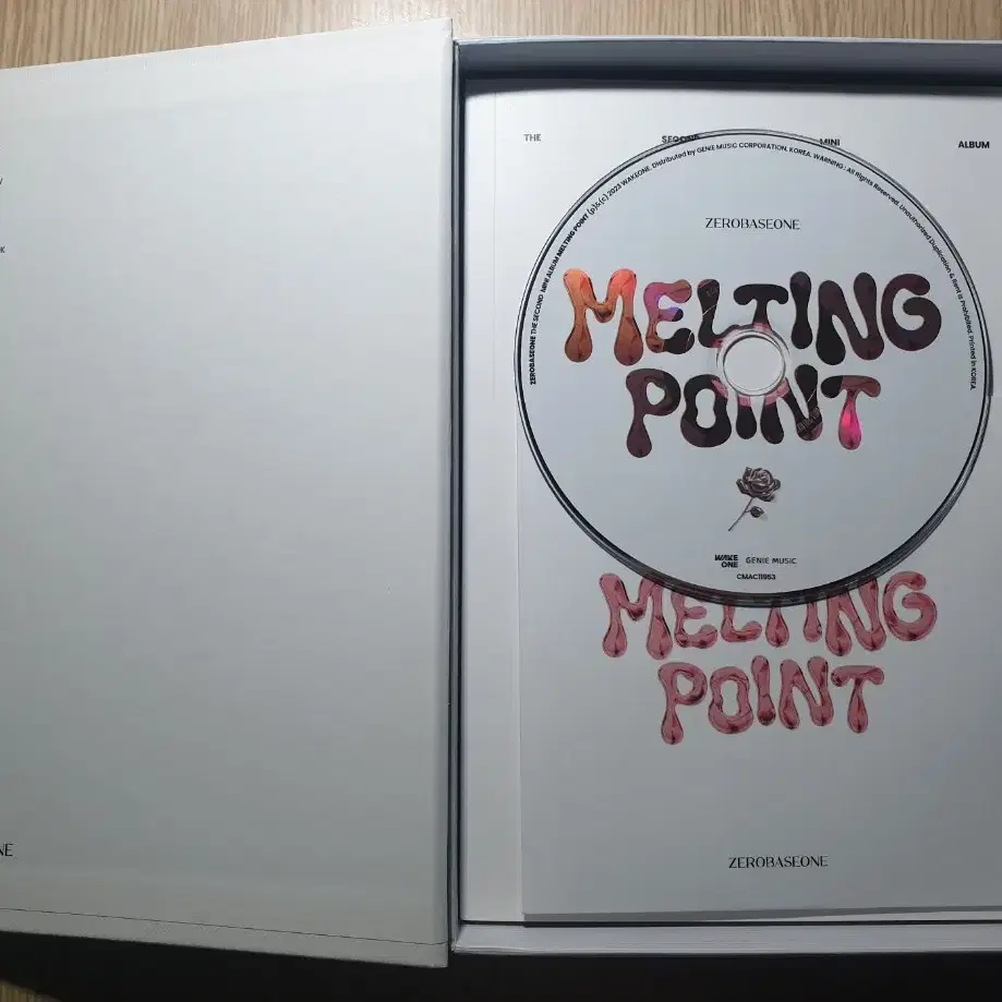 제로베이스원 melting point 개봉앨범 판매