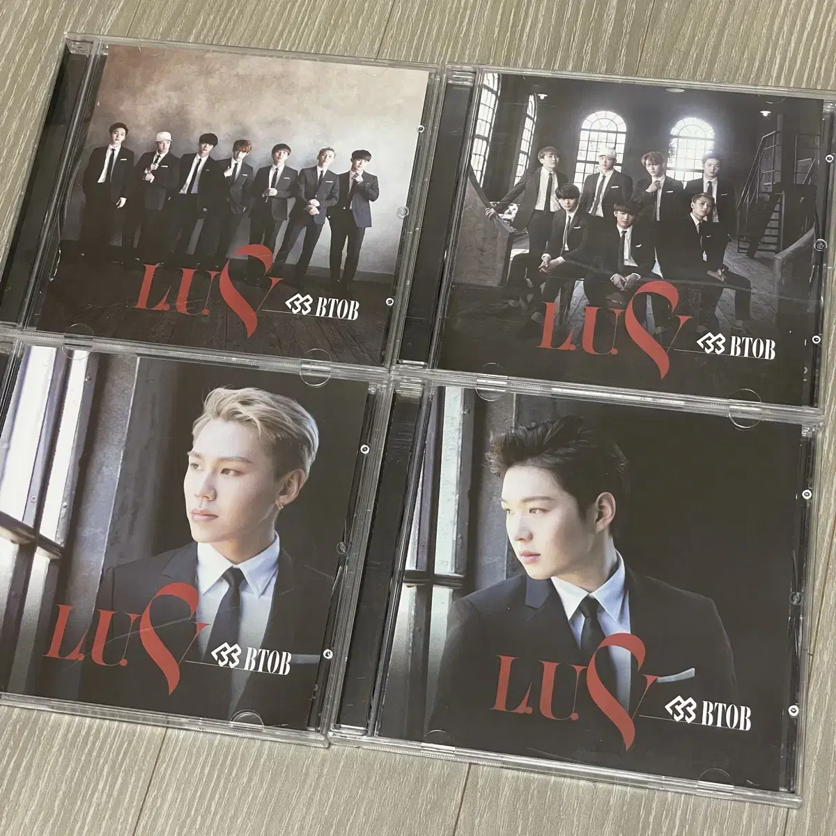 BTOB japan album LUV L.U.V Regular vahn lee changsub jung ilhoon Group