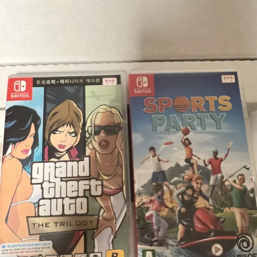 닌텐도 스위치 게임칩 팩 스포츠파티 , gta