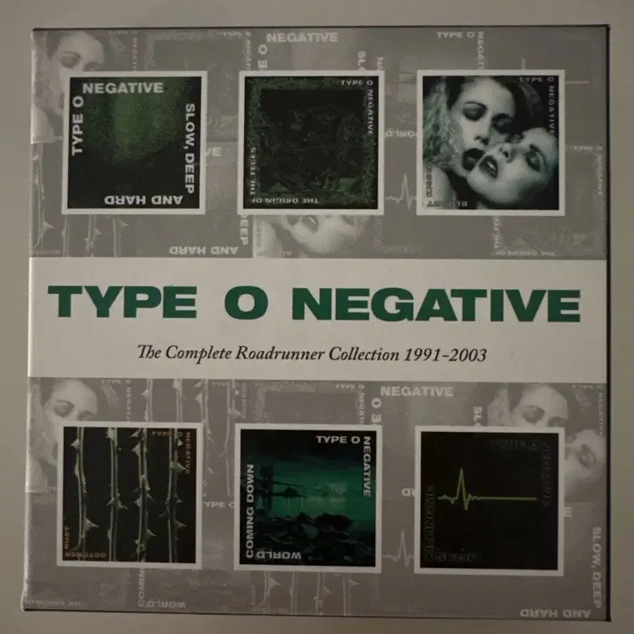 type o negative 6CD 한정판 박스세트