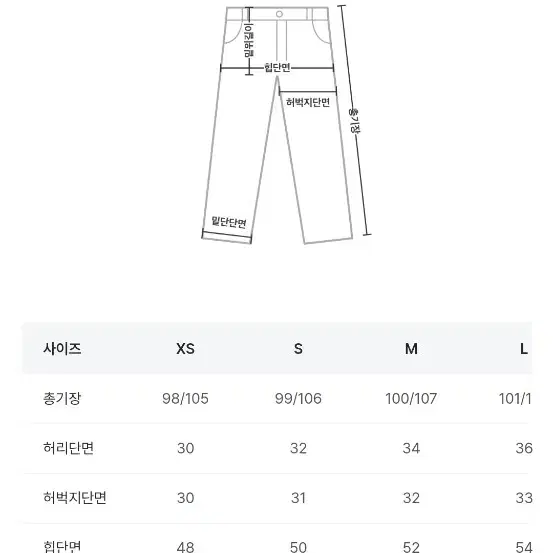 블림핏 와이드 데님