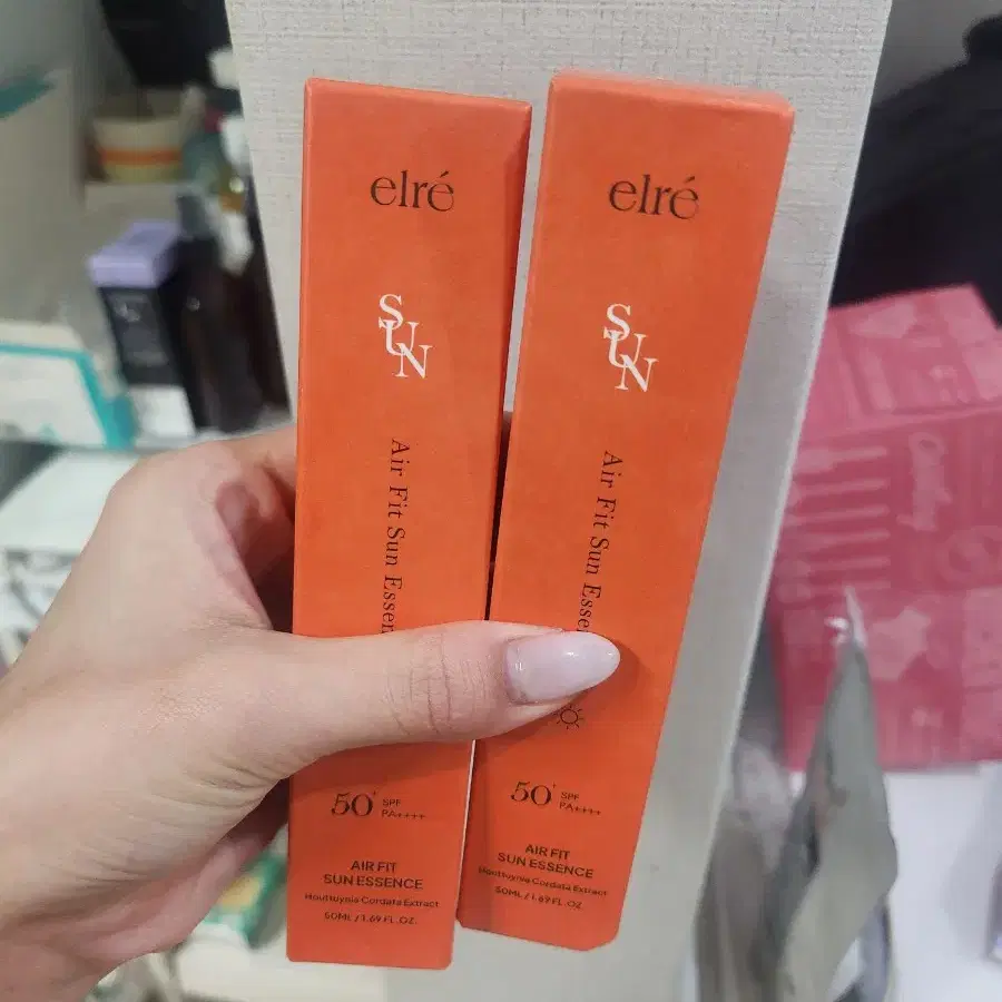 elre 앨르 설은미 에어핏 선에센스 50ml 백탁 없이 촉촉한 선크림