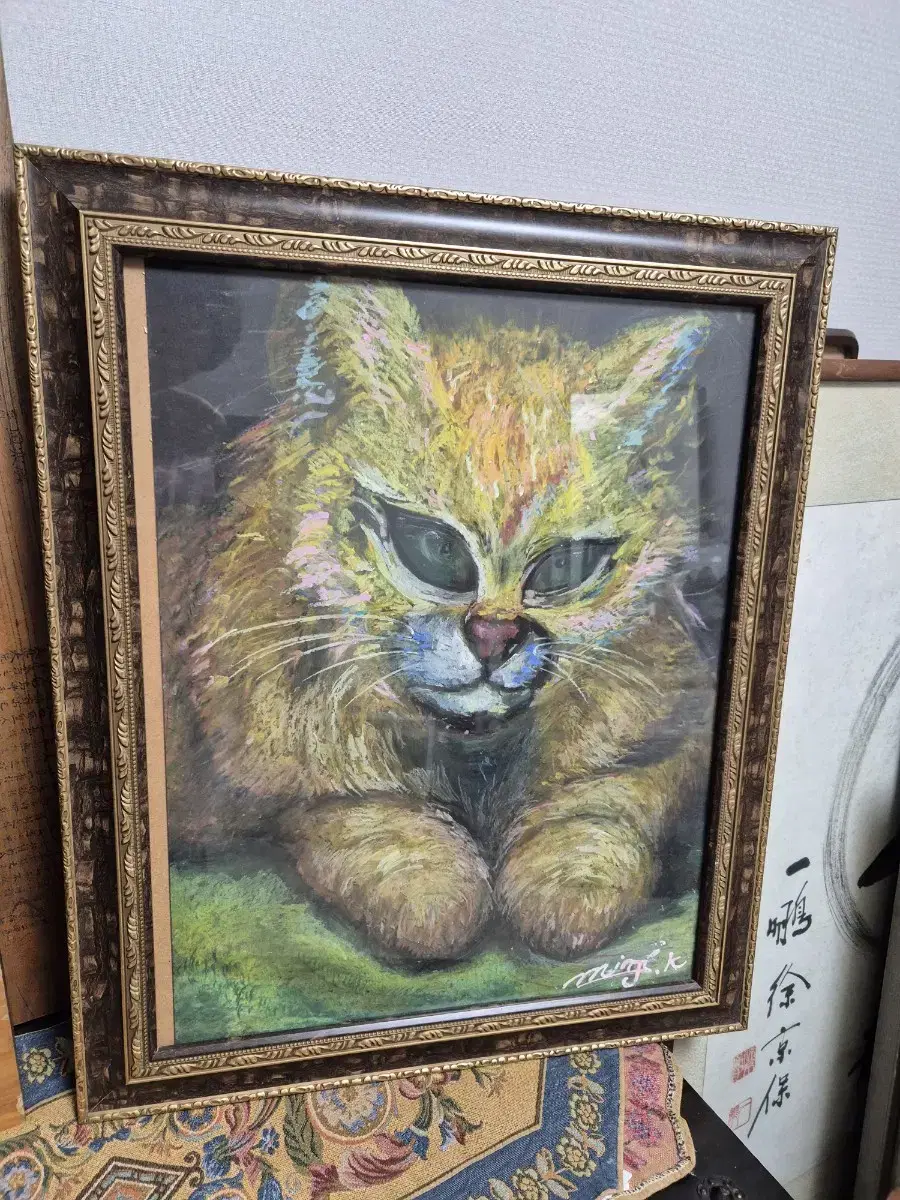 강민지화백님의 고양이 그림