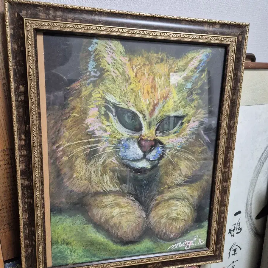 강민지화백님의 고양이 그림