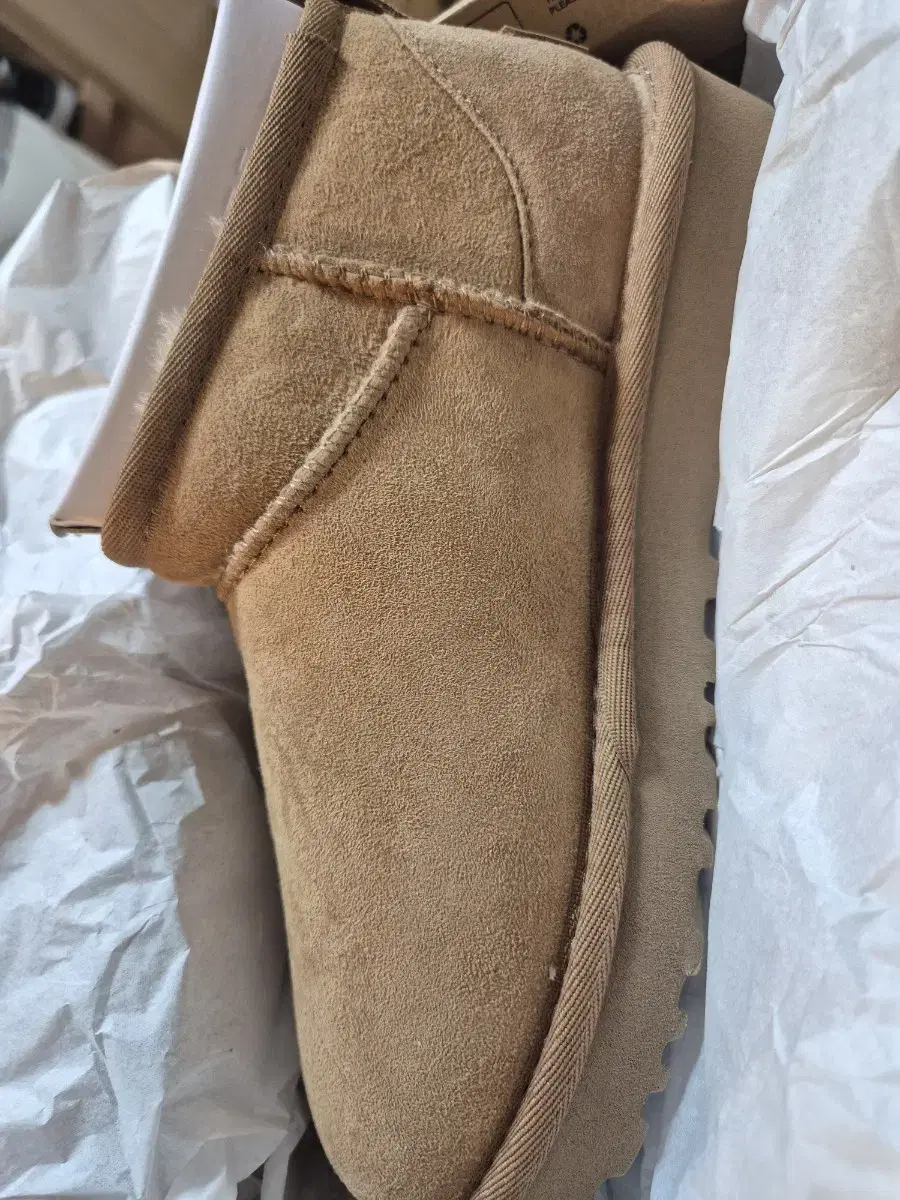 (W) UGG Classic Ultra Mini Boots Chestnu