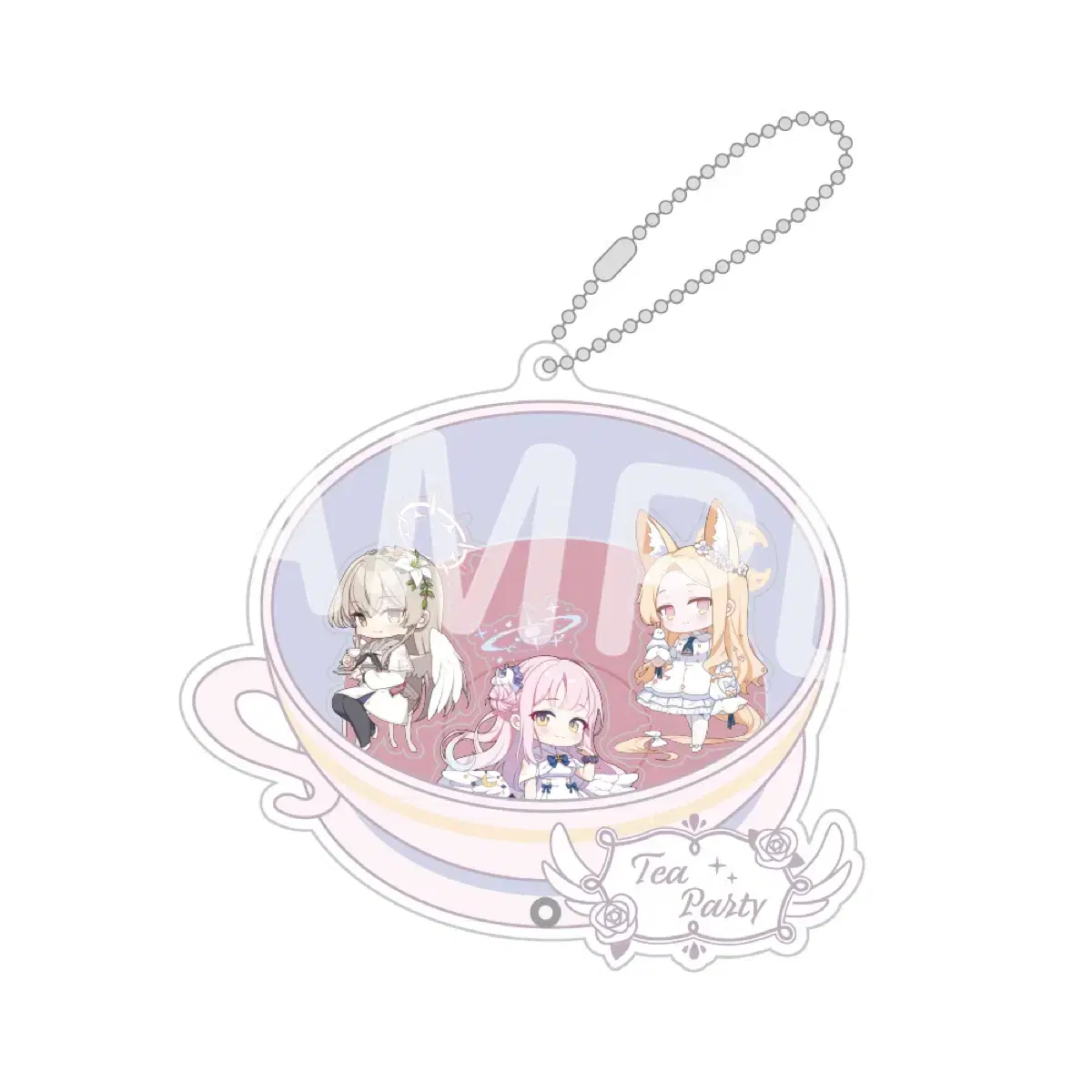 [Reservation Tool] Bloo Archive Official Tea Party Seminar acrylic Key Holder