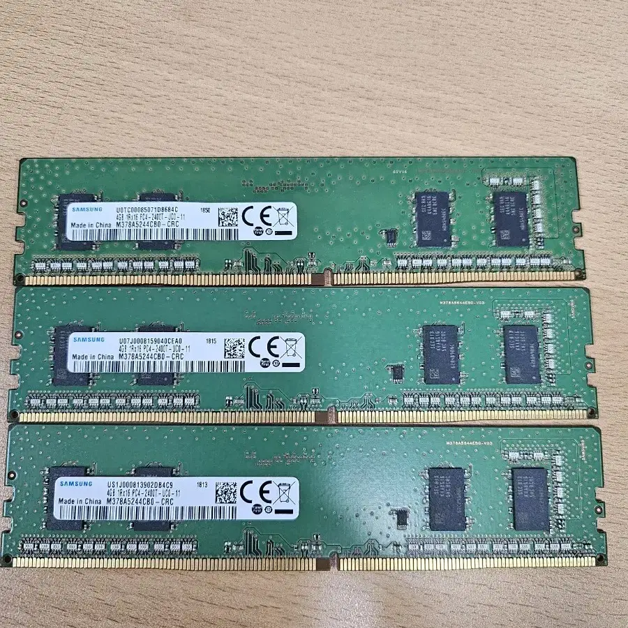 삼성 중고 램 ddr4 4g x3개 판매