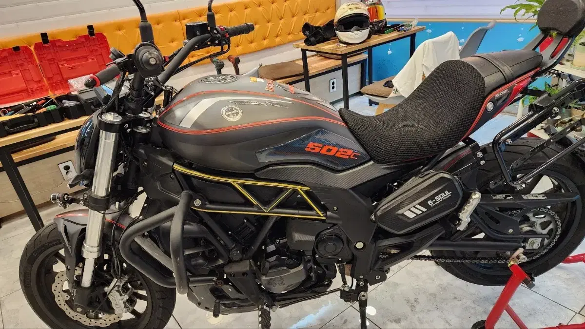 클래식 바이크 500CC 베넬리 502C 팝니다