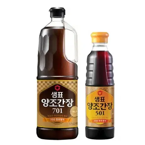 무료배송-샘표 양조간장701 1.7L + 양조간장501 500ml