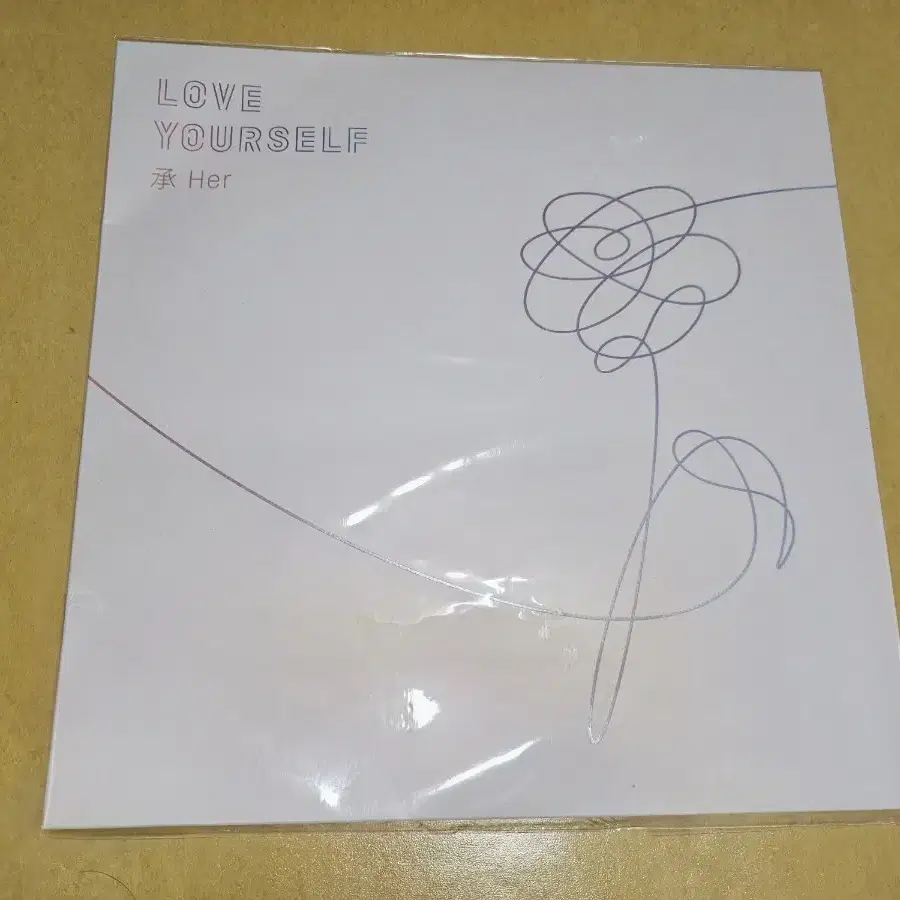 미개봉 방탄소년단 럽셀 LOVE YOURSELF HER LP 엘피