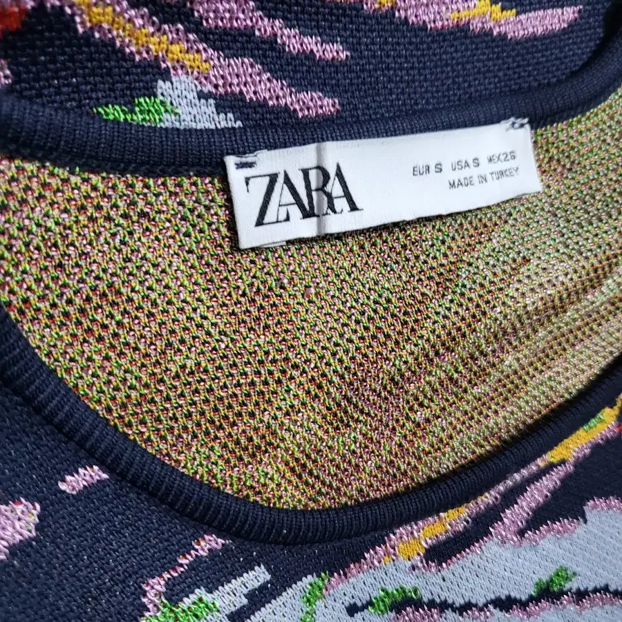 zara 상태굿 롱니트..