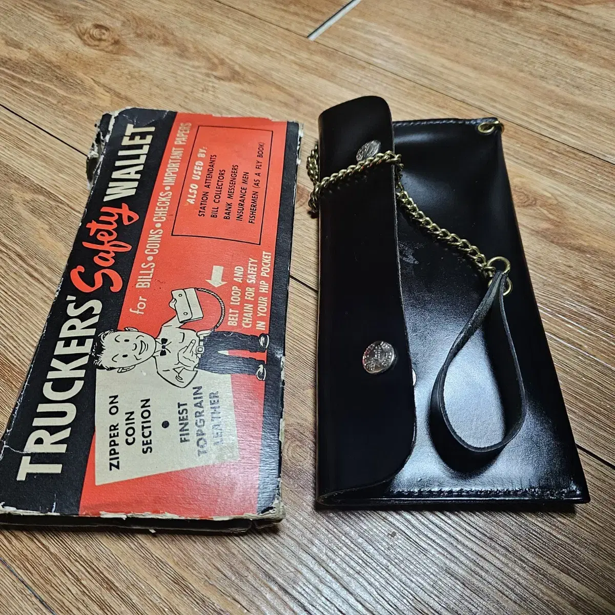 Vintage Trucker's Wallet in Original Box