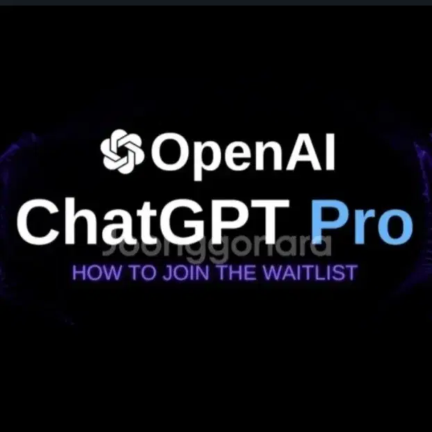 ChatGPT o1 Pro 파티원 모집합니다. (GPT o1 프로)