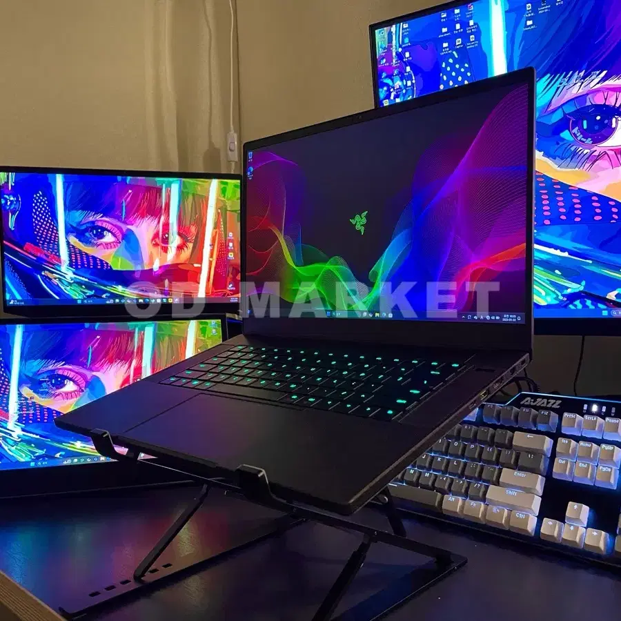 RTX2080 레이저블레이드 게이밍 노트북(240hz,풀박스)