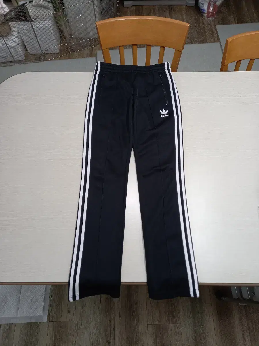 28 adidas Kor 봄가을용 스판 트레이닝하의 블랙 28-796