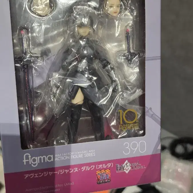 figma 390 페이트 그랜드 오더 페그오 잔다르크 얼터(흑잔)