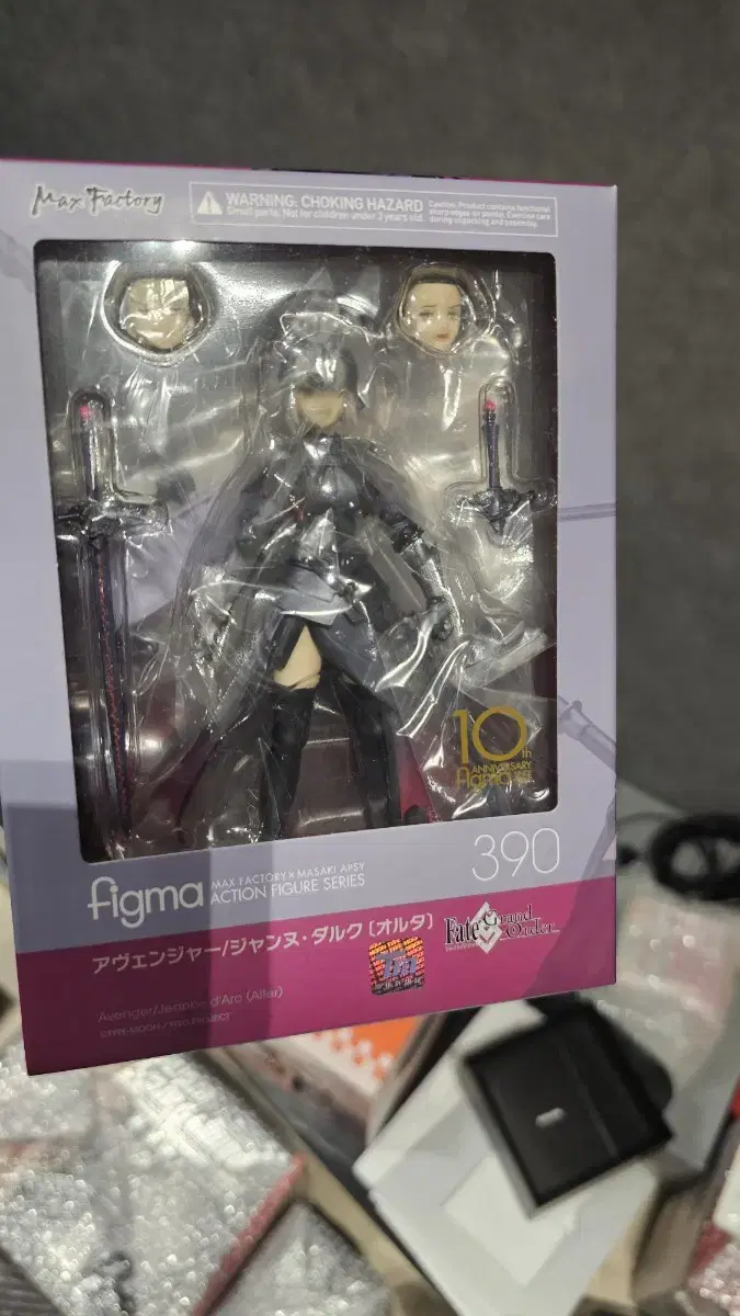 figma 390 페이트 그랜드 오더 페그오 잔다르크 얼터(흑잔)