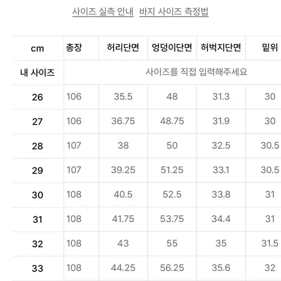 무신사스탠다드 빅 브러쉬 와이드 데님 그레이 31