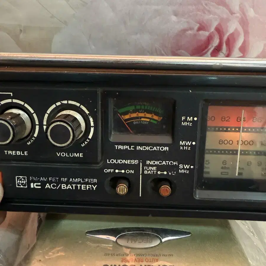 National Panasonic,빈티지 라디오,RF-888,1974년E