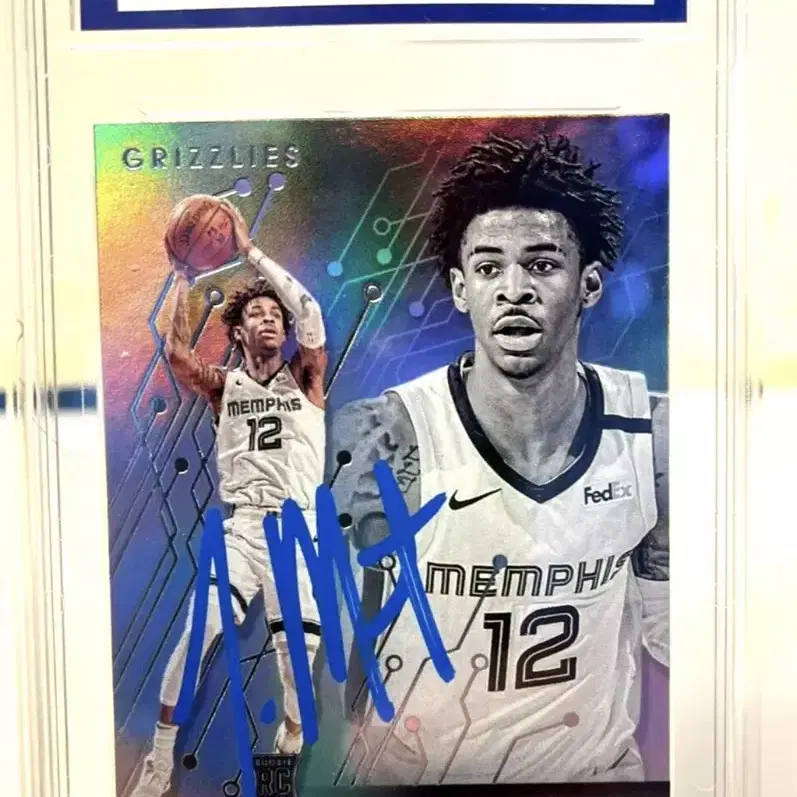 2019-2020 panini jamorant rc auto #230