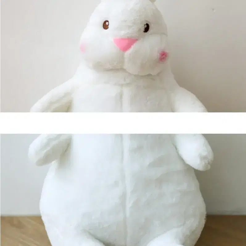 뚱토끼 인형/애착인형 45cm