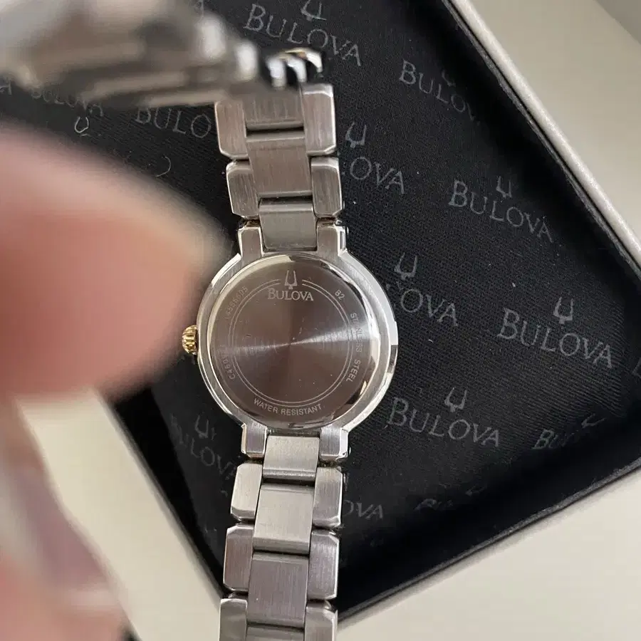 [풀박]bulova 부로바 정품 클래식 드레스 콤보 시계 여성용 워치