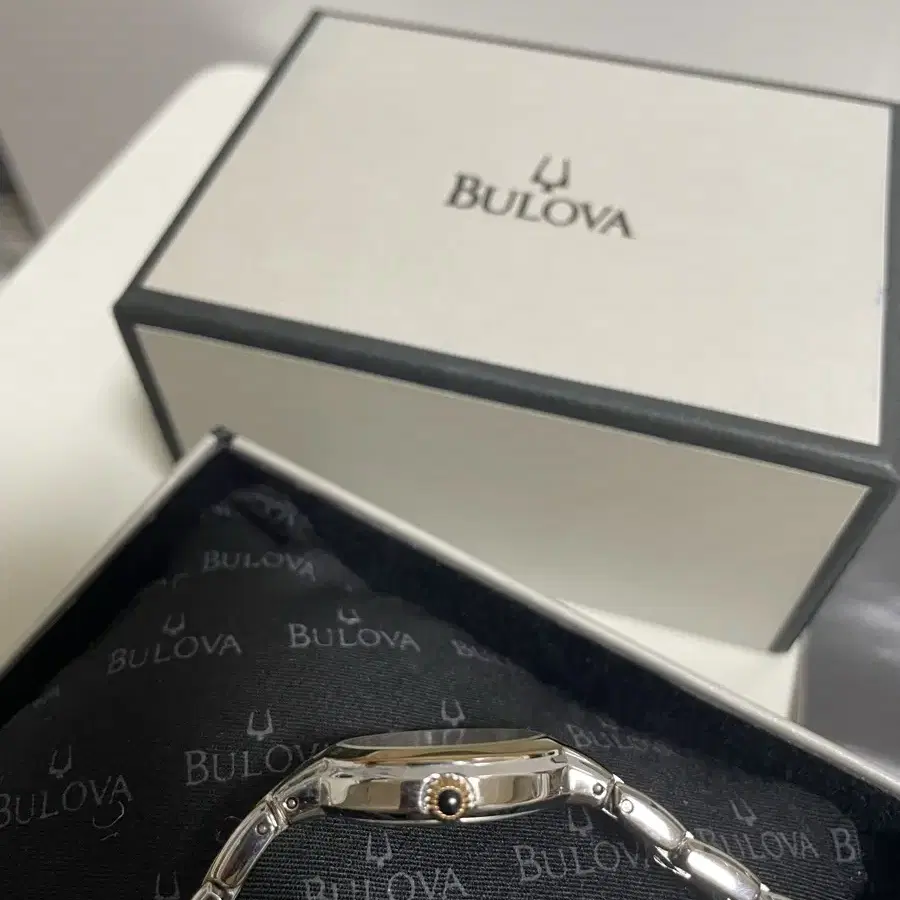 [풀박]bulova 부로바 정품 클래식 드레스 콤보 시계 여성용 워치