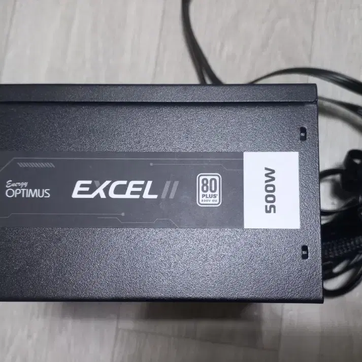 옵티머스 excel ii 500w 80 plus 파워 전원