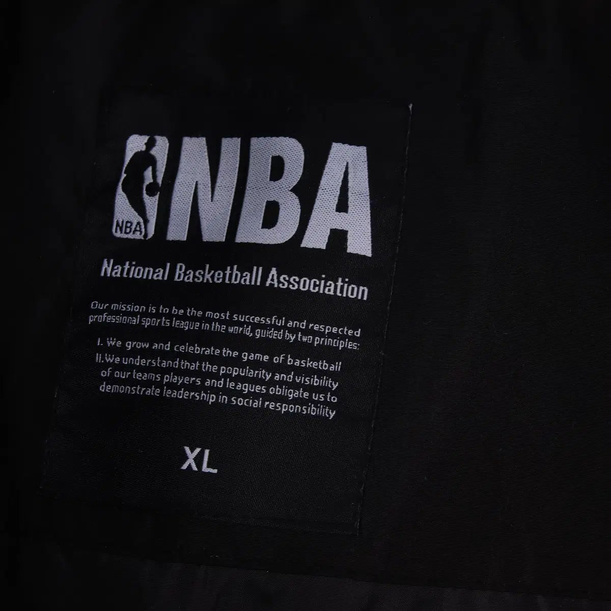 NBA 애틀랜타호크스 절개배색 다운점퍼 (XL)