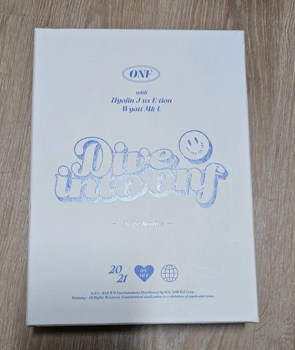 온앤오프 다인옾 Dive into ONF DVD풀구성 1.3에 양도합니다