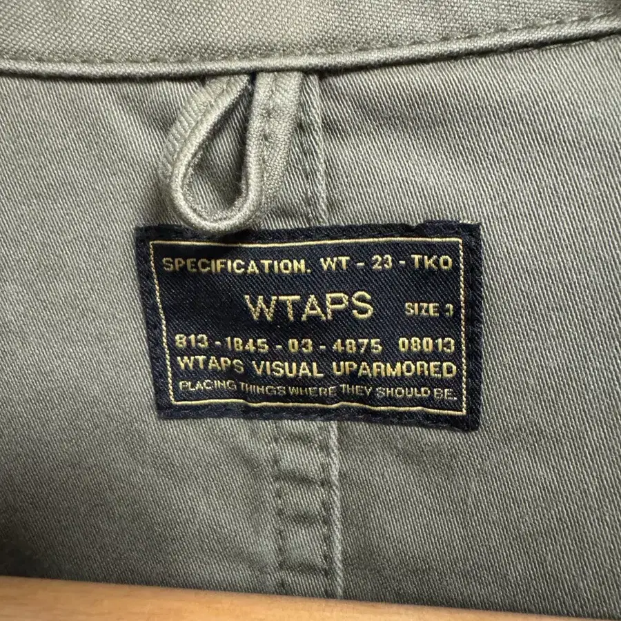 더블탭스  카키 셔츠    WTAPS  사이즈3