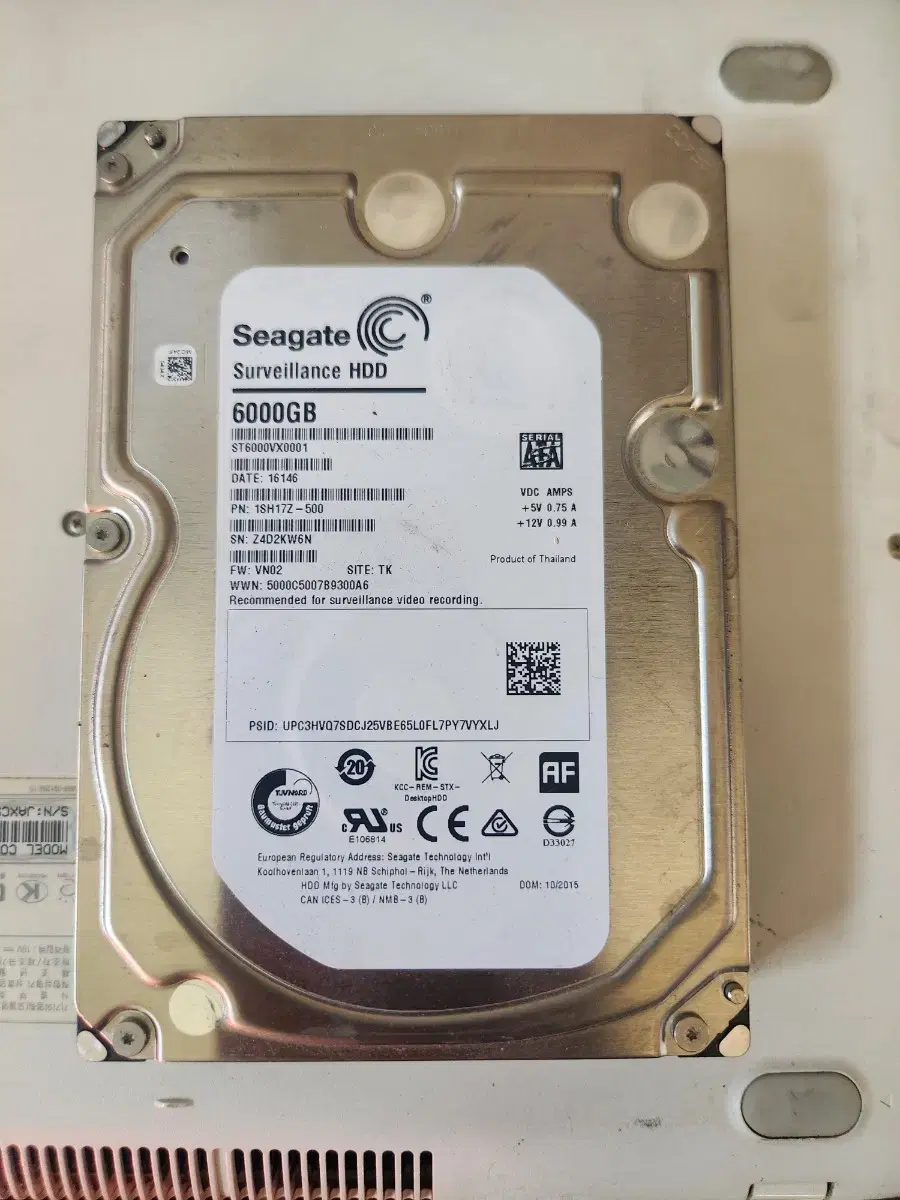 seagate 3.5 6TB hdd