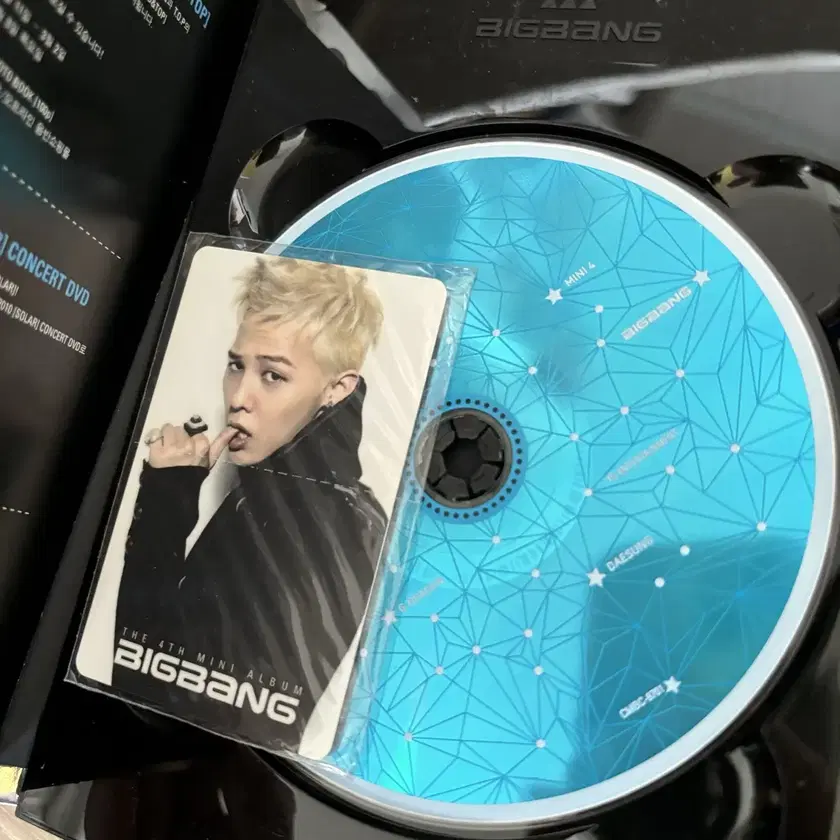 BIGBANG 4TH MINI ALBUM MINI4 カード ヨンベ BIGBANG 4th mini album BIGBANG Limited Photocard Card