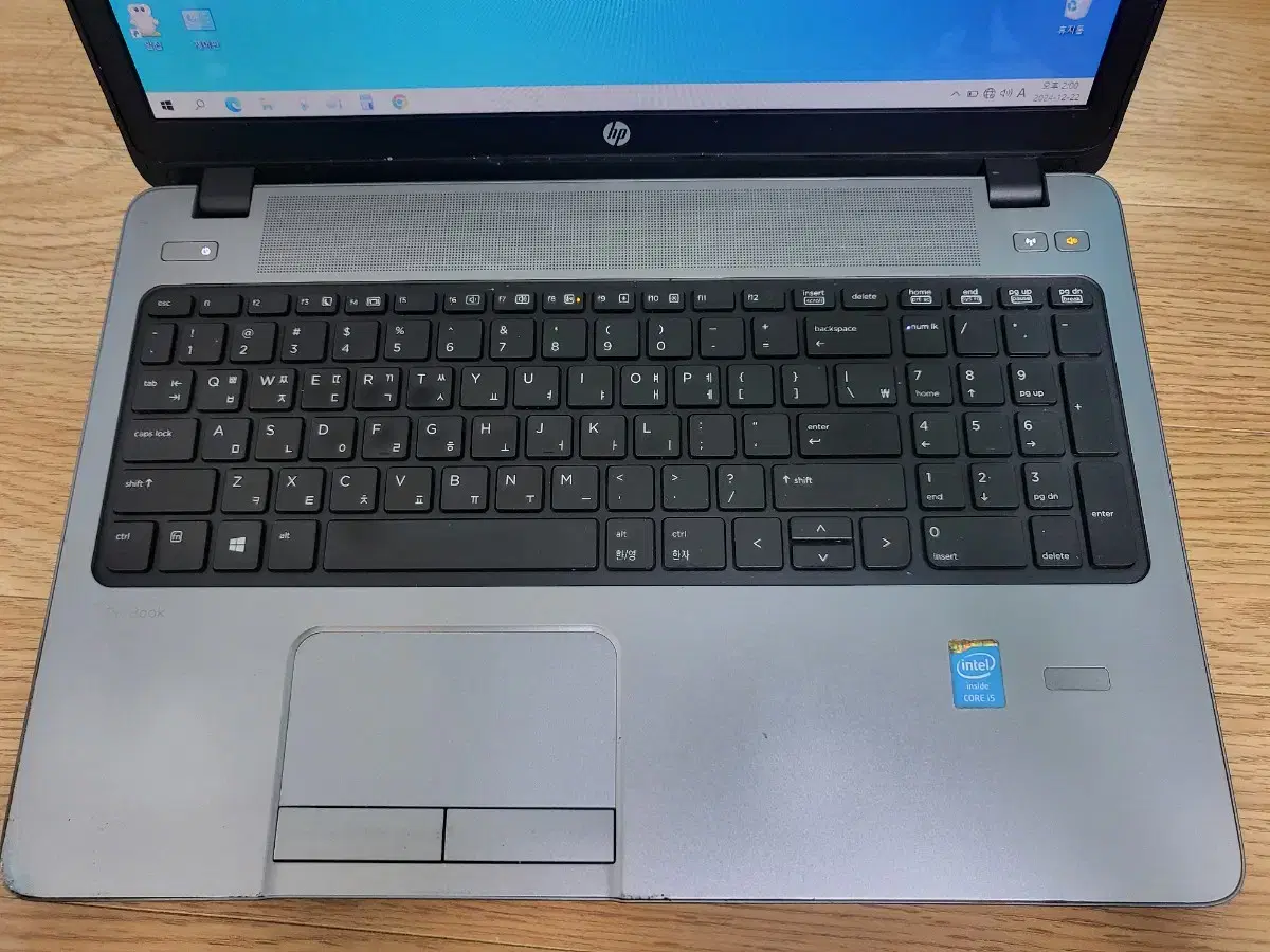 HP Probook 450 노트북 12에 팜