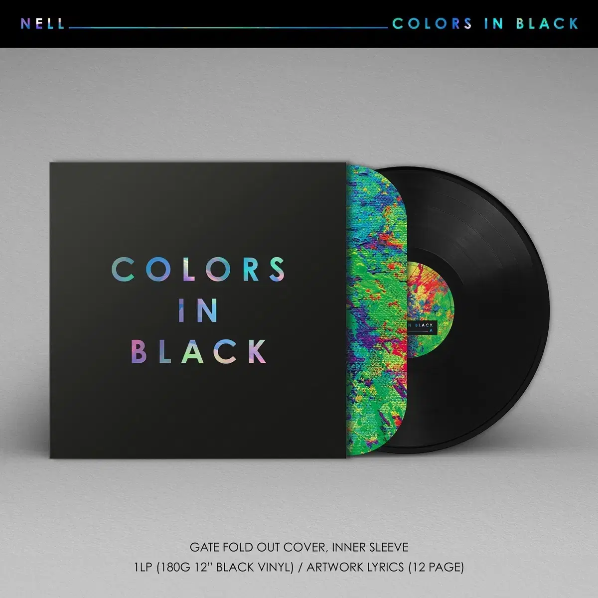 넬 (Nell) COLORS IN BLACK LP 미개봉