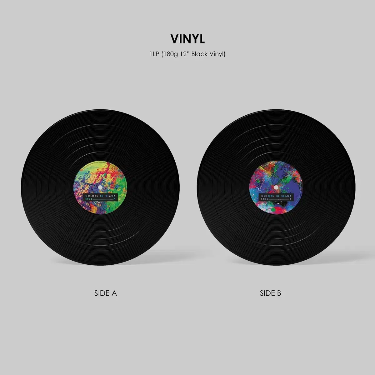 넬 (Nell) COLORS IN BLACK LP 미개봉