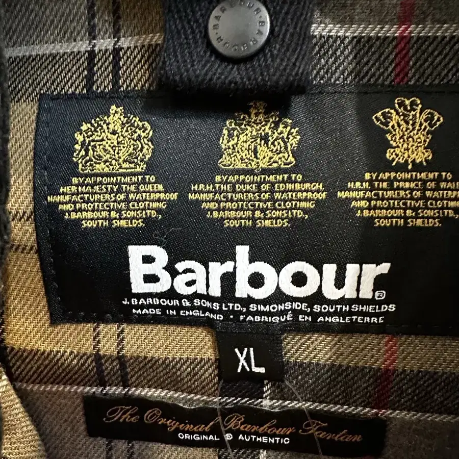 Barbour 바버 키즈 보이즈 왁스 자켓