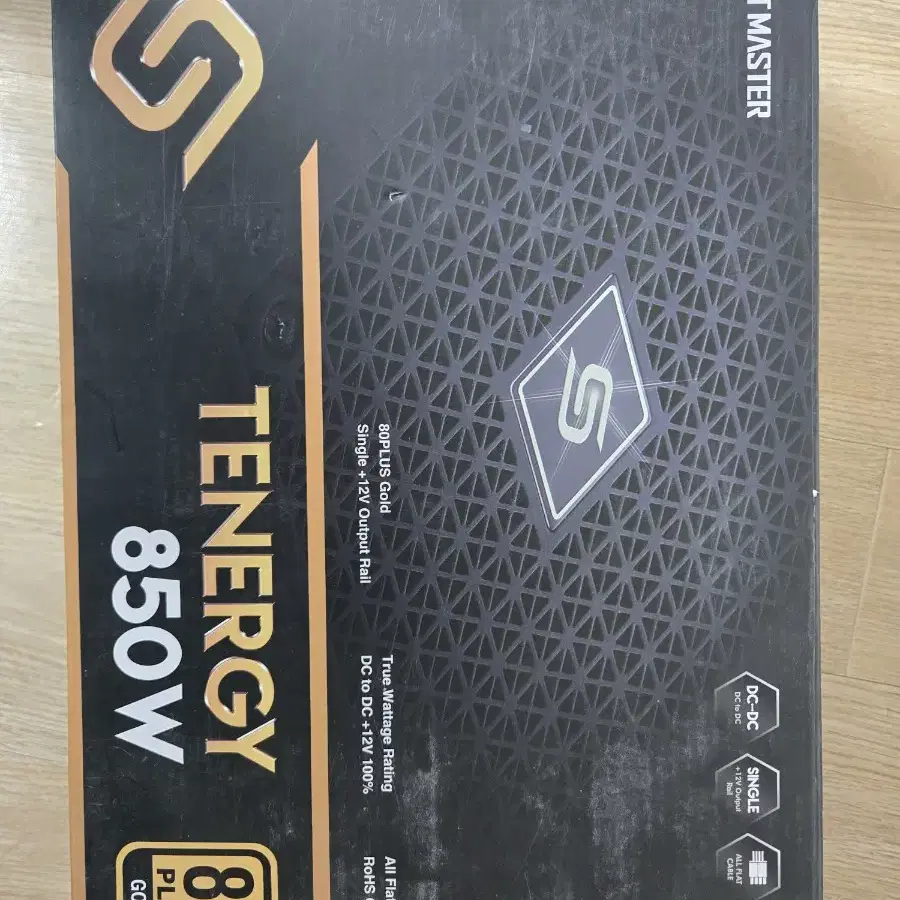 슈트마스터 TENERGY 850W 80PLUS GOLD 파워 미사용 풀박