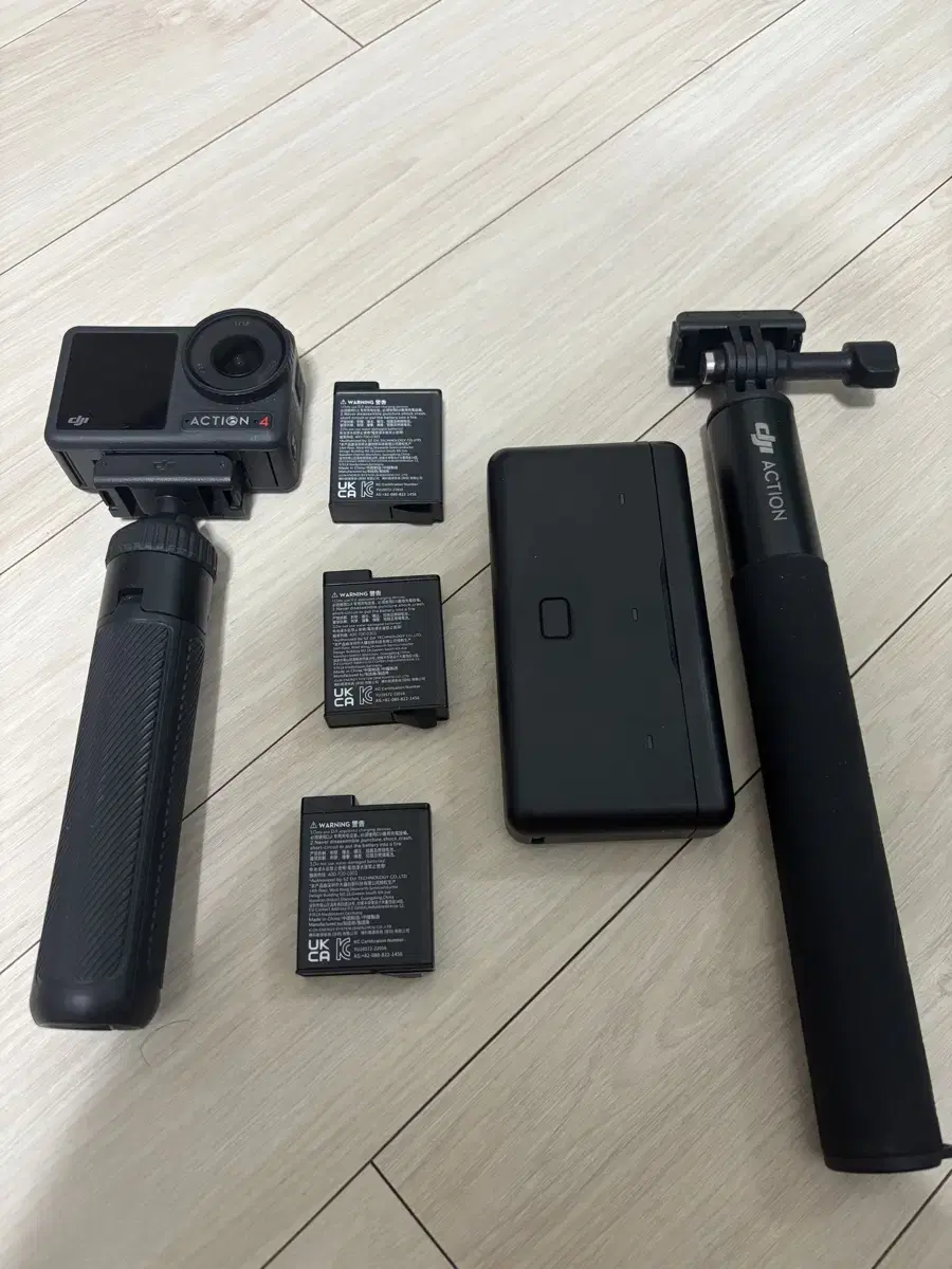 DJI Osmo Action 4 액션4 (두번사용) + DJI care