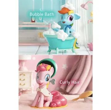 마이리틀포니 피규어 2체 세트 내부 가방 미개봉