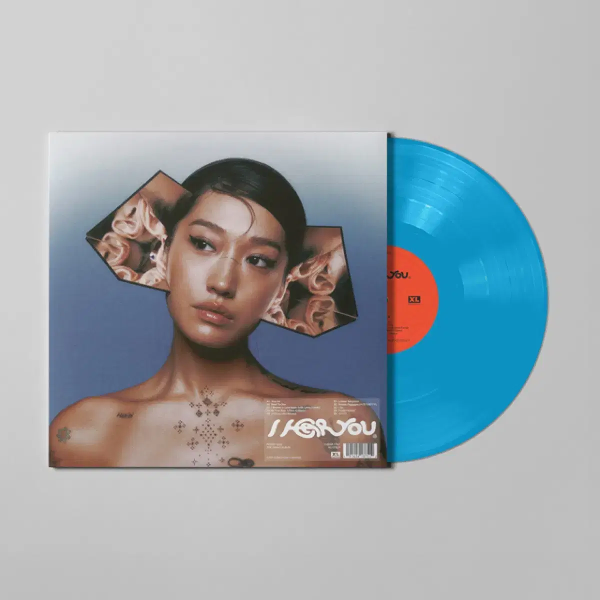 페기구 I hear you vinyl 컬러 LP Blue 레코드