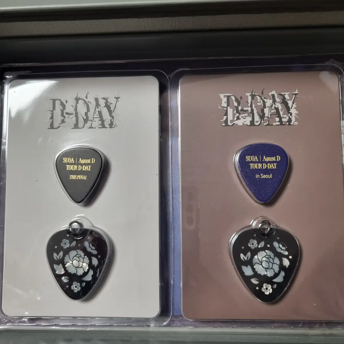 BTS SUGA Guitar Pick set 슈가 기타 피크 서울,파이널