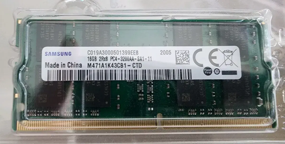 노트북용 ddr4 16gb 3200