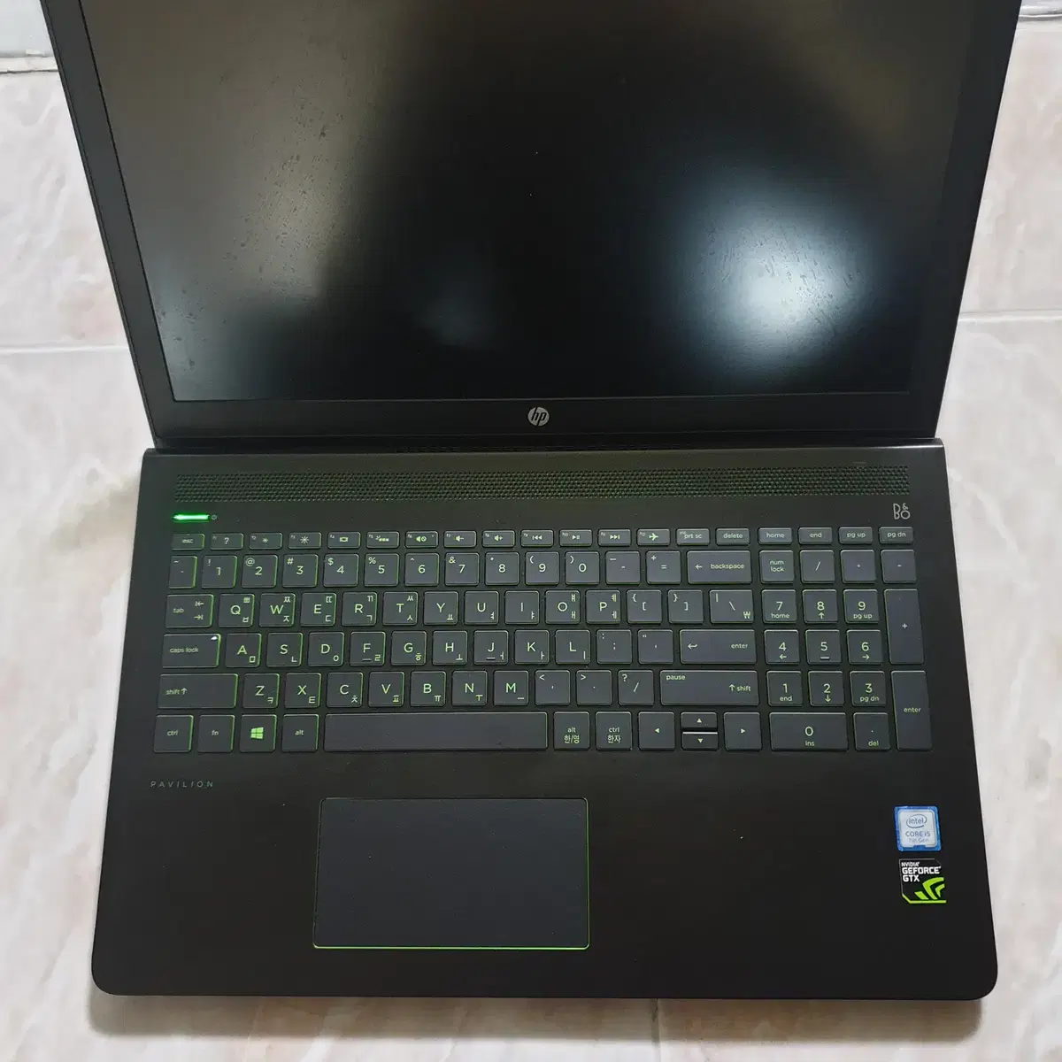 노트북 부품용 HP 파빌리온15-cb085TX i5-7300HQ 20만원